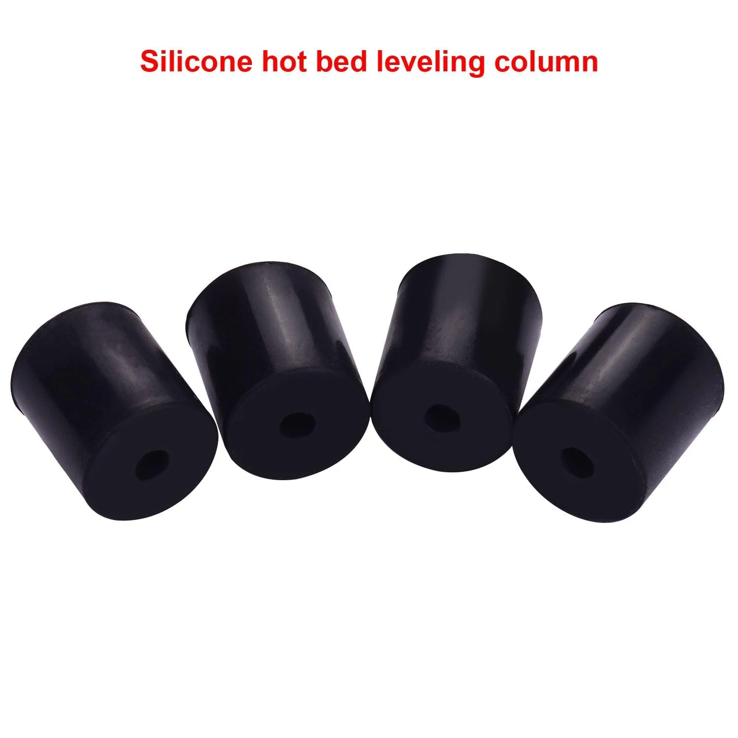 4pcs Silicone Solid Spacer Hot Bed Leveling Silica - 18mm (Orange ) - Image 7