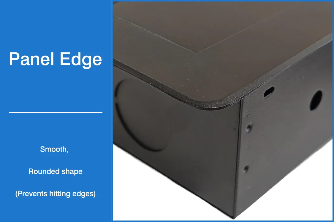 Desktop pop up Socket 3 EU plug with 1.8m power cable - Image 3